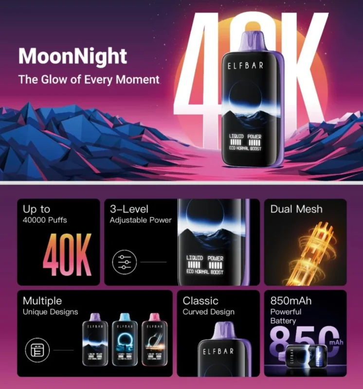 Elf Bar Moon Night 40.000